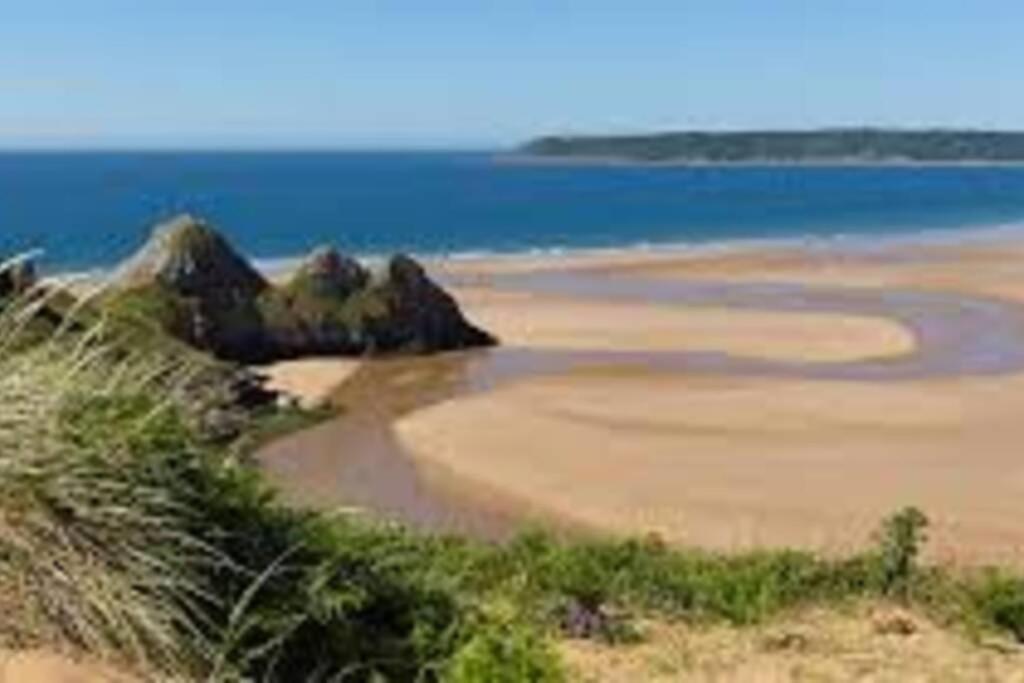 スウォンジー Perfect For The Family And Beaches - Gower Cwtchヴィラ エクステリア 写真